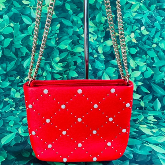 kate spade Handbags - Kate spade Hayes ellery red shoulder bag pearl